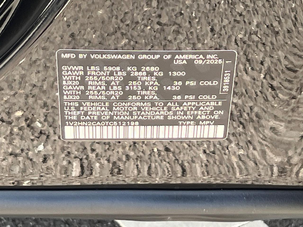 2026 Volkswagen Atlas 2.0T SE w/Technology Hagerstown MD