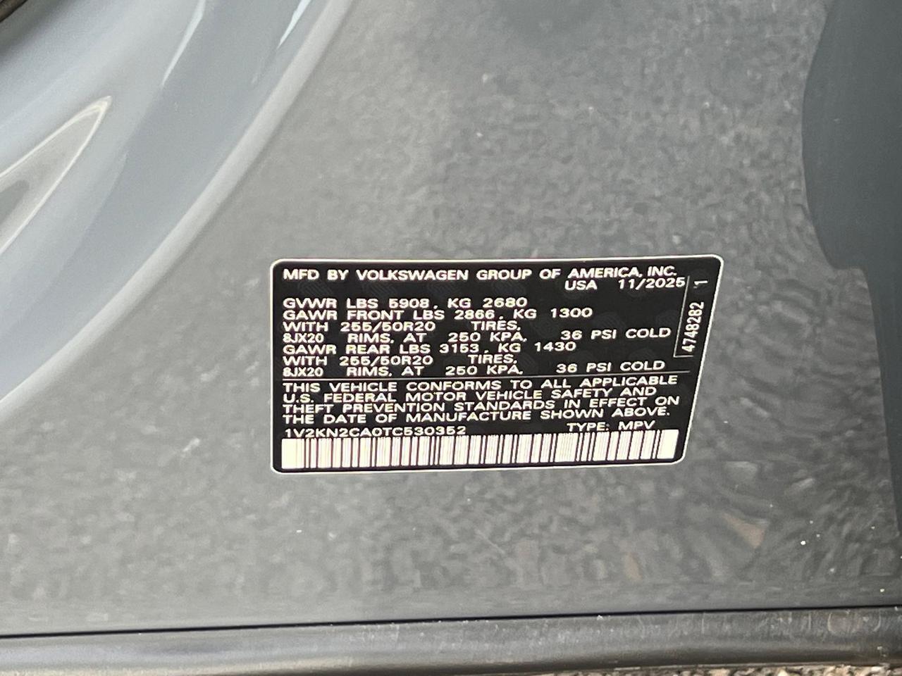 2026 Volkswagen Atlas 2.0T SE w/Technology Hagerstown MD