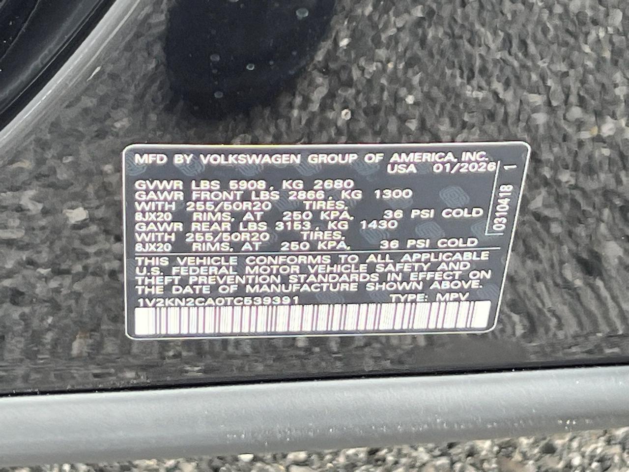 2026 Volkswagen Atlas 2.0T SE w/Technology Hagerstown MD