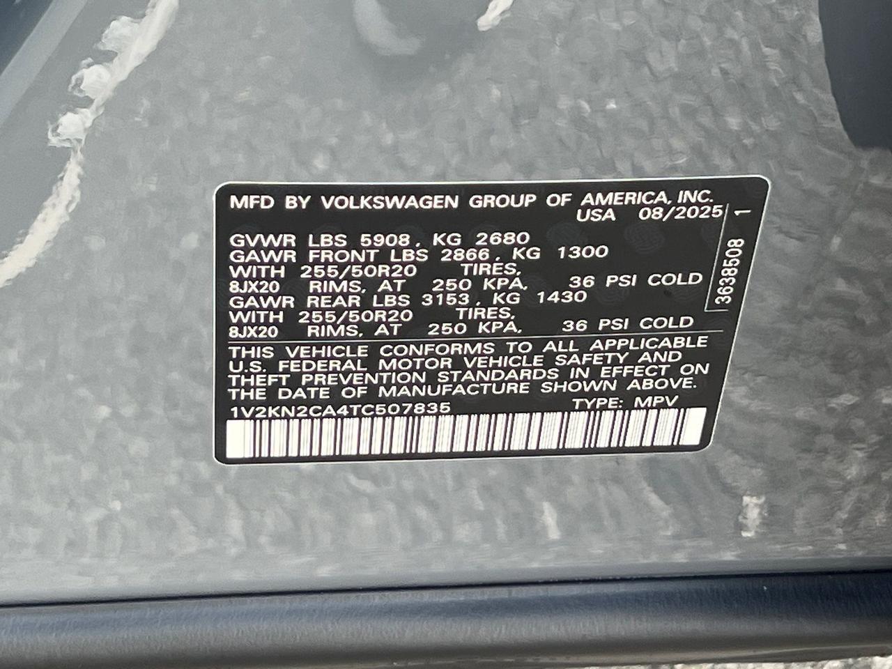 2026 Volkswagen Atlas 2.0T SE w/Technology Hagerstown MD