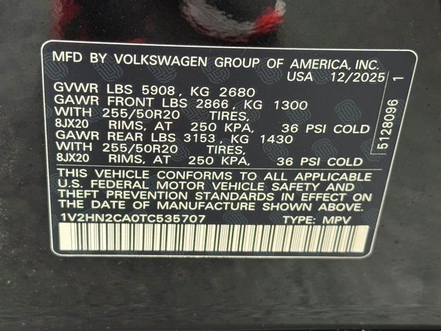 2026 Volkswagen Atlas 2.0T SE w/Technology Springfield VA