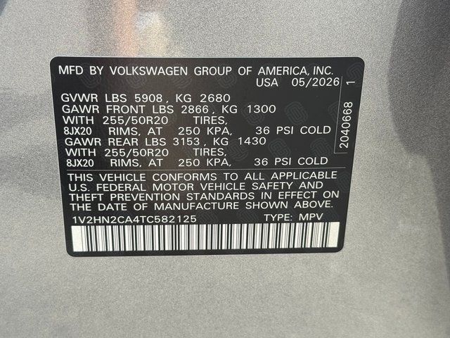 2026 Volkswagen Atlas 2.0T SE w/Technology Springfield VA