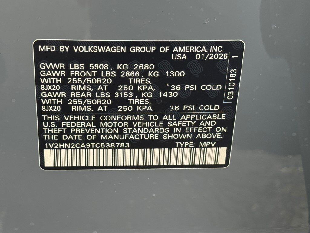 2026 Volkswagen Atlas 2.0T SE w/Technology Springfield VA