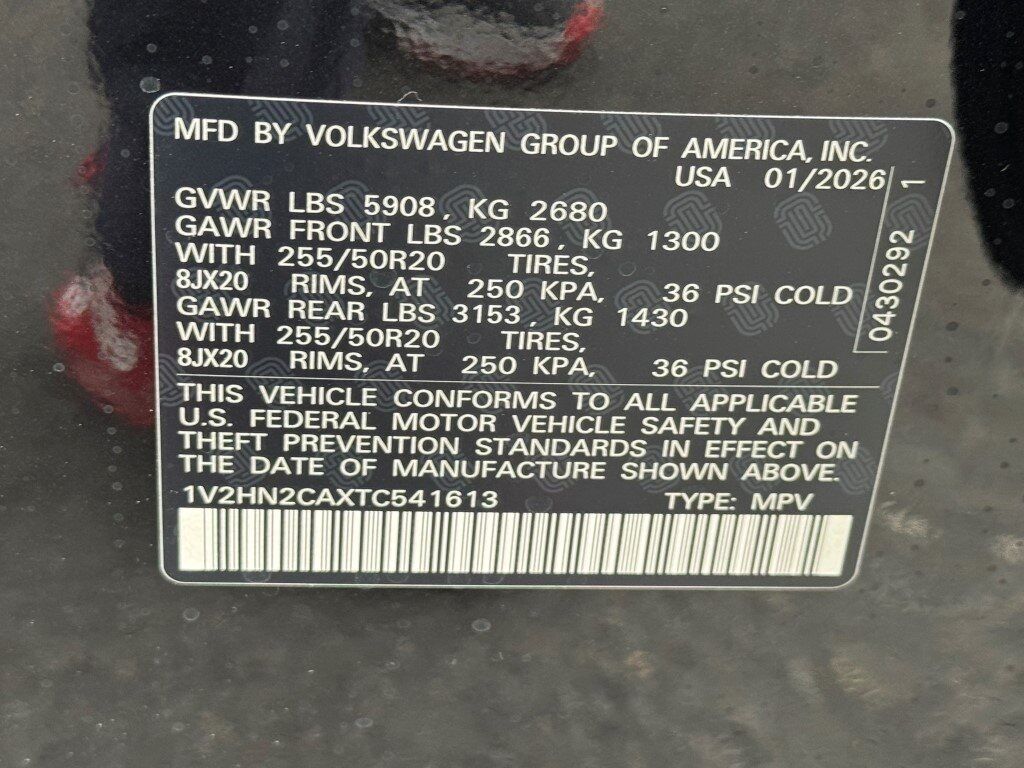 2026 Volkswagen Atlas 2.0T SE w/Technology Springfield VA