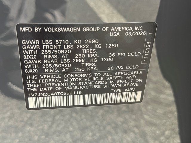2026 Volkswagen Atlas 2.0T SE w/Technology Springfield VA