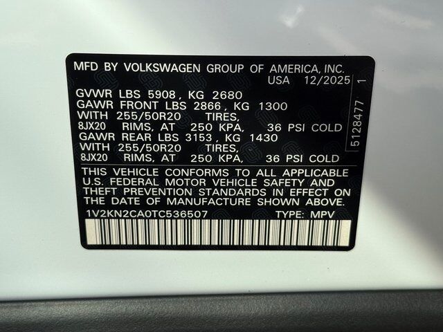 2026 Volkswagen Atlas 2.0T SE w/Technology Springfield VA