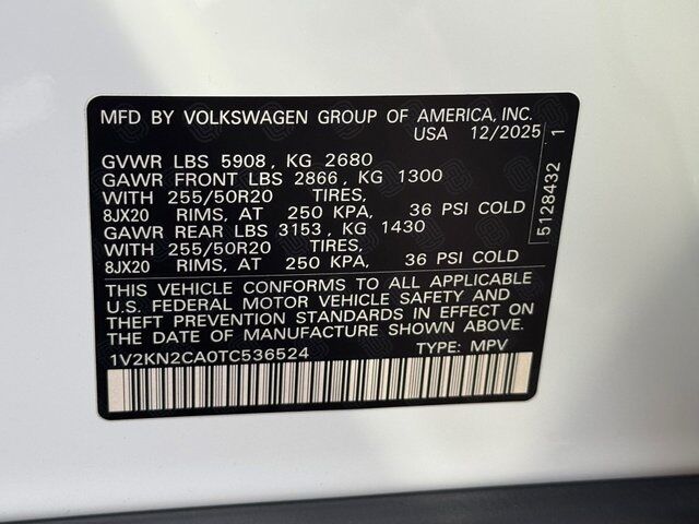 2026 Volkswagen Atlas 2.0T SE w/Technology Springfield VA