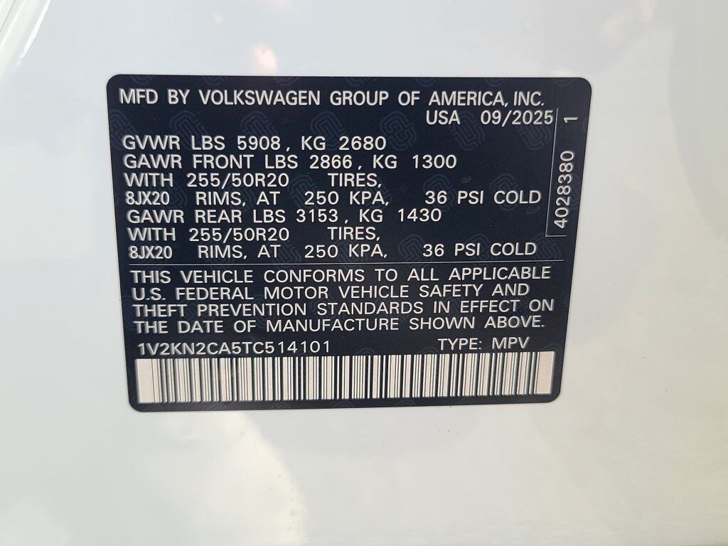 2026 Volkswagen Atlas 2.0T SE w/Technology Springfield VA
