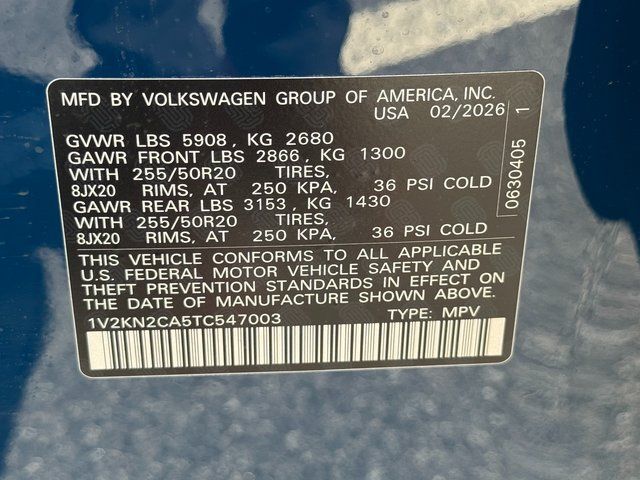 2026 Volkswagen Atlas 2.0T SE w/Technology Springfield VA