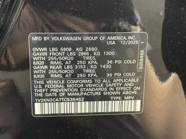 2026 Volkswagen Atlas 2.0T SE w/Technology Springfield VA