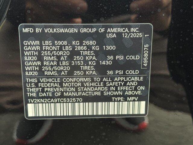 2026 Volkswagen Atlas 2.0T SE w/Technology Springfield VA