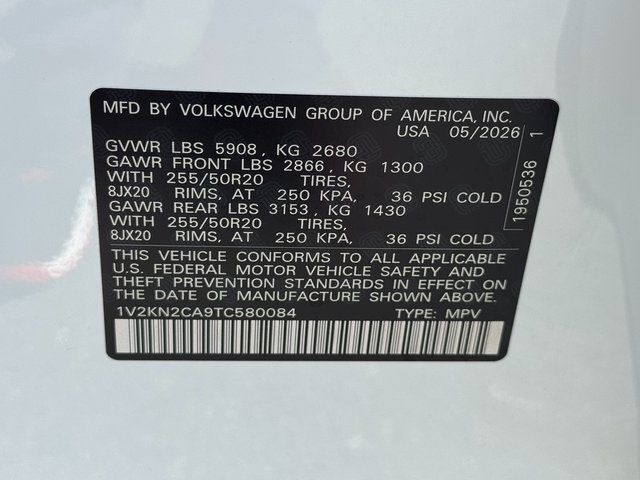 2026 Volkswagen Atlas 2.0T SE w/Technology Springfield VA
