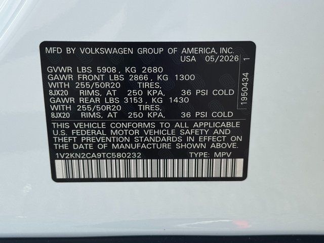 2026 Volkswagen Atlas 2.0T SE w/Technology Springfield VA