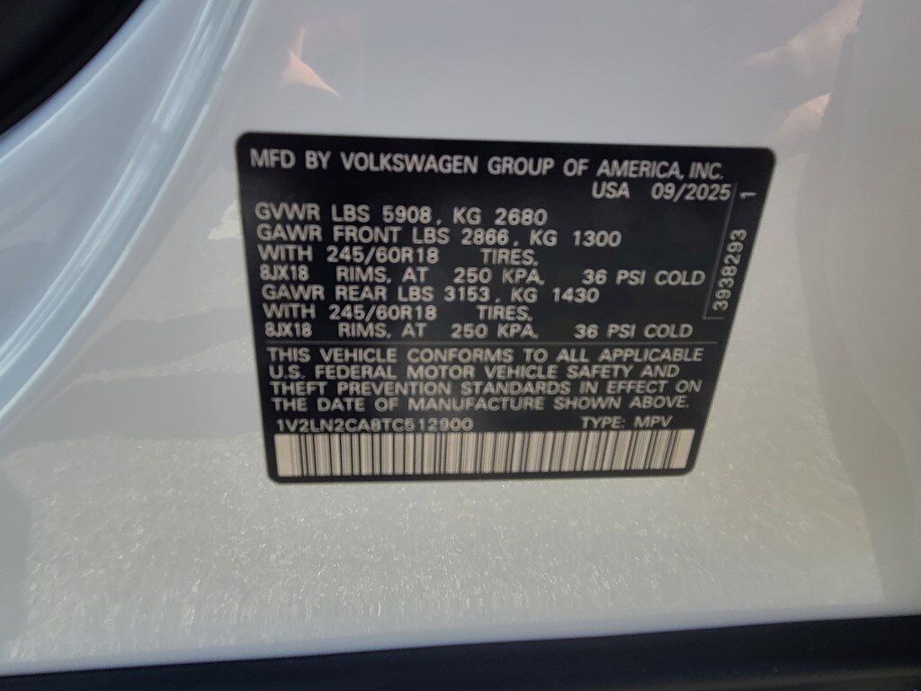 2026 Volkswagen Atlas 2.0T SE Springfield VA