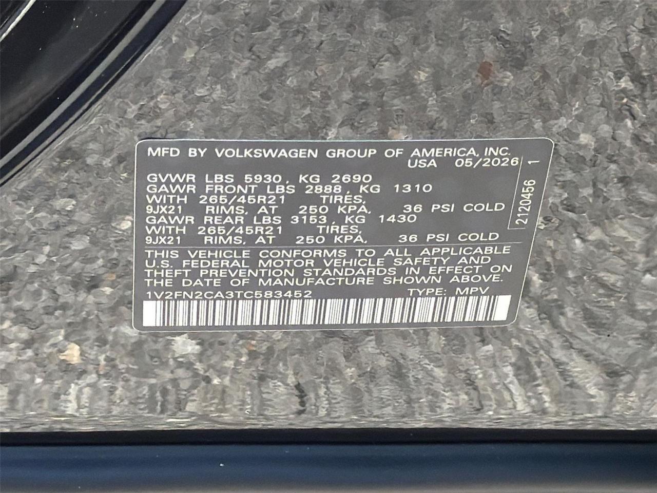 2026 Volkswagen Atlas 2.0T SEL Premium R-Line Hagerstown MD