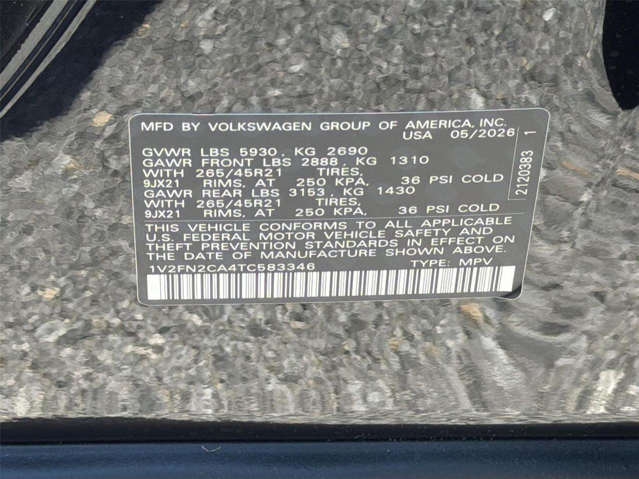 2026 Volkswagen Atlas 2.0T SEL Premium R-Line Hagerstown MD