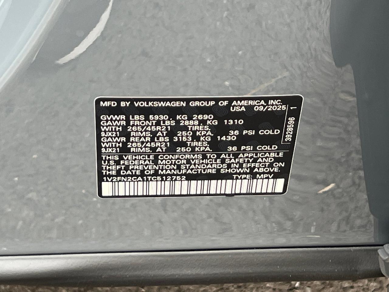 2026 Volkswagen Atlas 2.0T SEL Premium R-Line Hagerstown MD