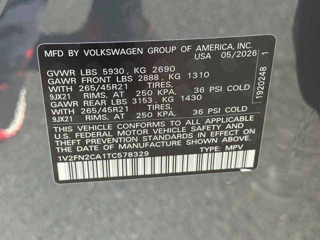 2026 Volkswagen Atlas 2.0T SEL Premium R-Line Springfield VA