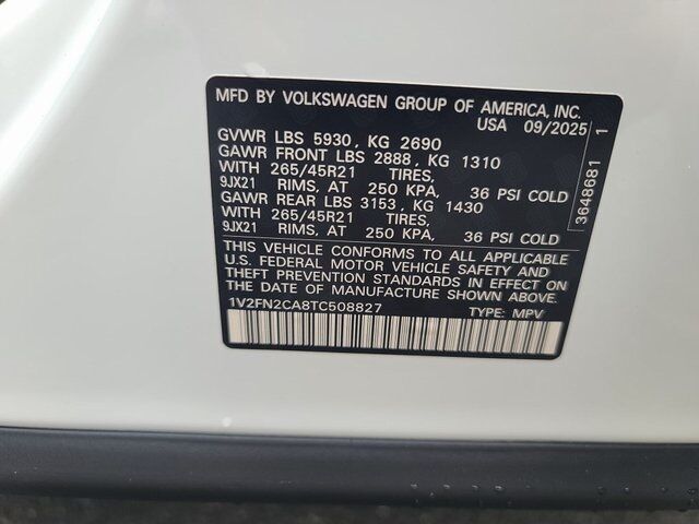 2026 Volkswagen Atlas 2.0T SEL Premium R-Line Springfield VA
