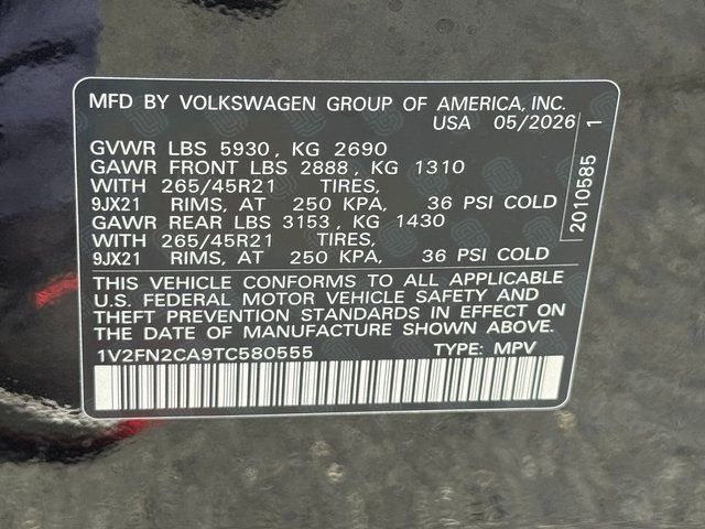 2026 Volkswagen Atlas 2.0T SEL Premium R-Line Springfield VA