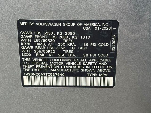 2026 Volkswagen Atlas 2.0T SEL Springfield VA