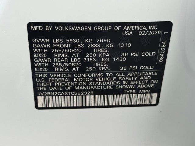 2026 Volkswagen Atlas 2.0T SEL Springfield VA
