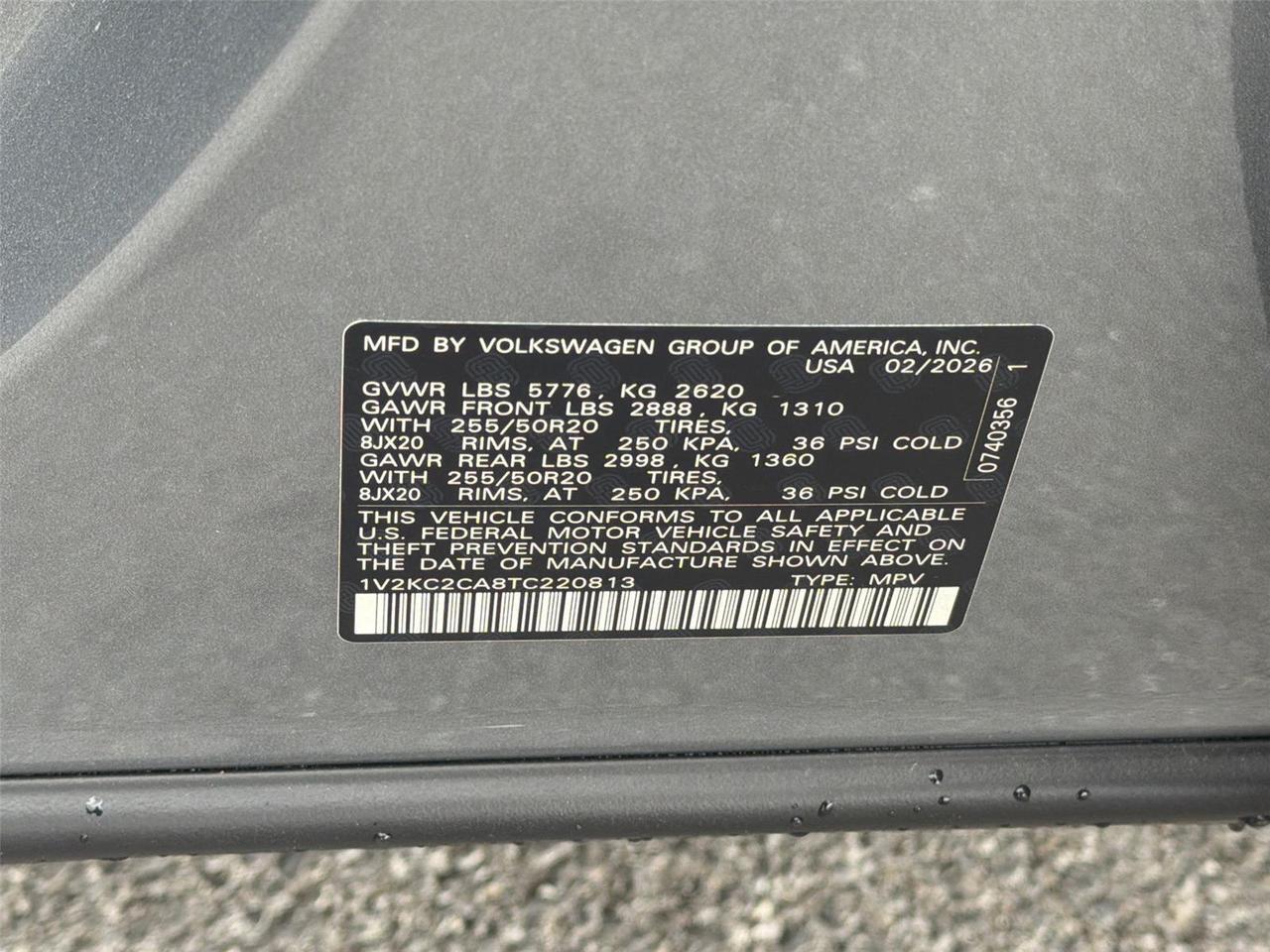 2026 Volkswagen Atlas Cross Sport 2.0T SE w/Technology Hagerstown MD