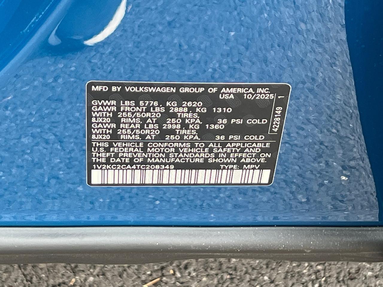 2026 Volkswagen Atlas Cross Sport 2.0T SE w/Technology Hagerstown MD