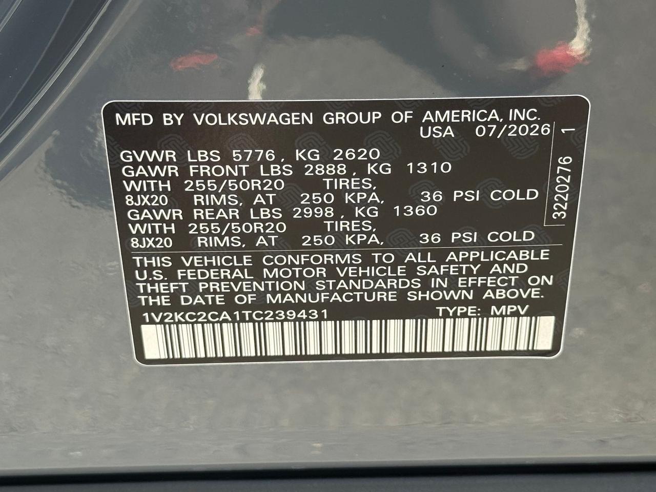 2026 Volkswagen Atlas Cross Sport SE w/Technology Springfield VA
