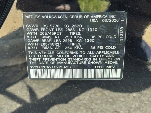 2026 Volkswagen Atlas Cross Sport SEL Premium R-Line Springfield VA