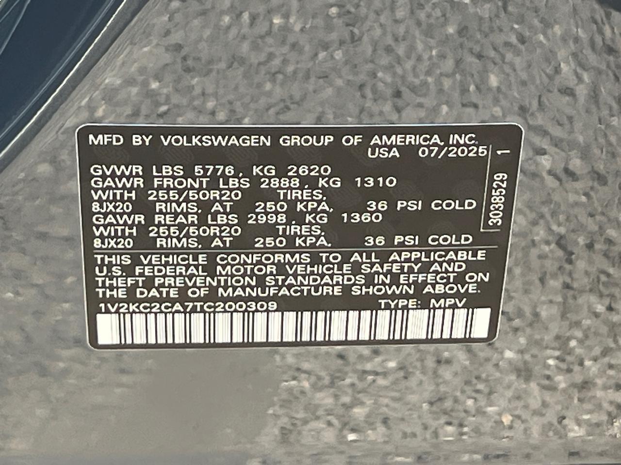 2026 Volkswagen Atlas SE Hagerstown MD
