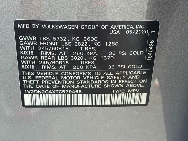 2026 Volkswagen Atlas SE Springfield VA