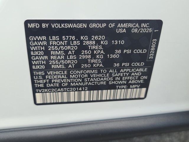 2026 Volkswagen Atlas SE Springfield VA