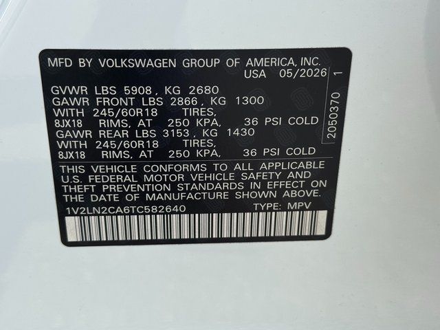 2026 Volkswagen Atlas SE Springfield VA