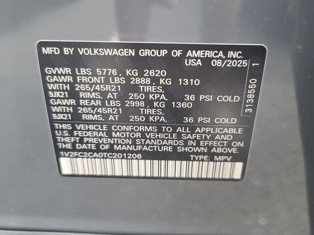 2026 Volkswagen Atlas SEL Springfield VA