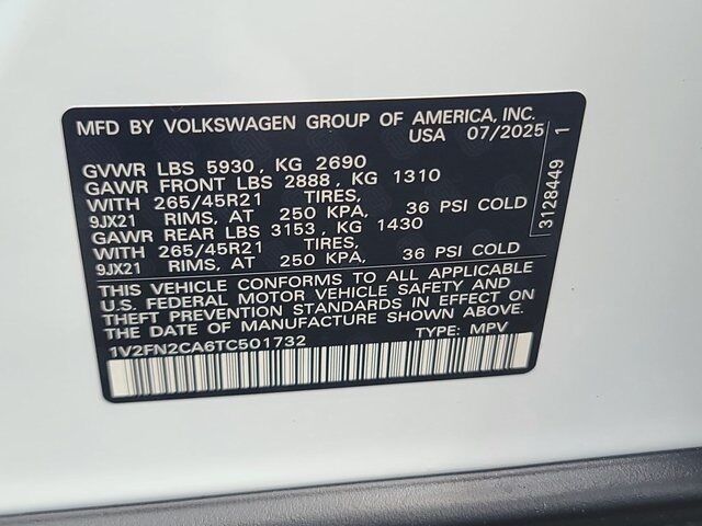 2026 Volkswagen Atlas SEL Springfield VA