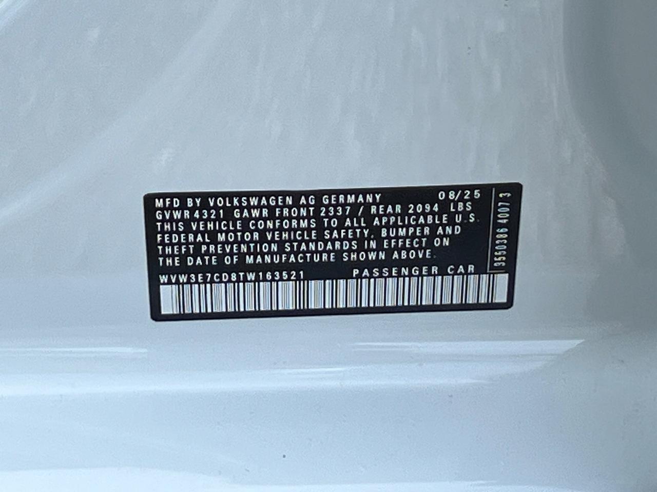 2026 Volkswagen Golf GTI 2.0T SE Hagerstown MD