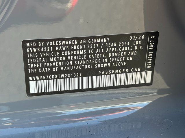 2026 Volkswagen Golf GTI 2.0T SE Springfield VA