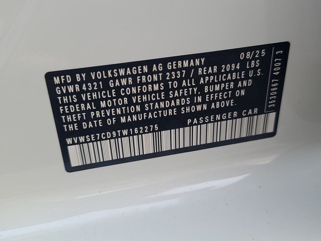 2026 Volkswagen Golf GTI 2.0T SE Springfield VA