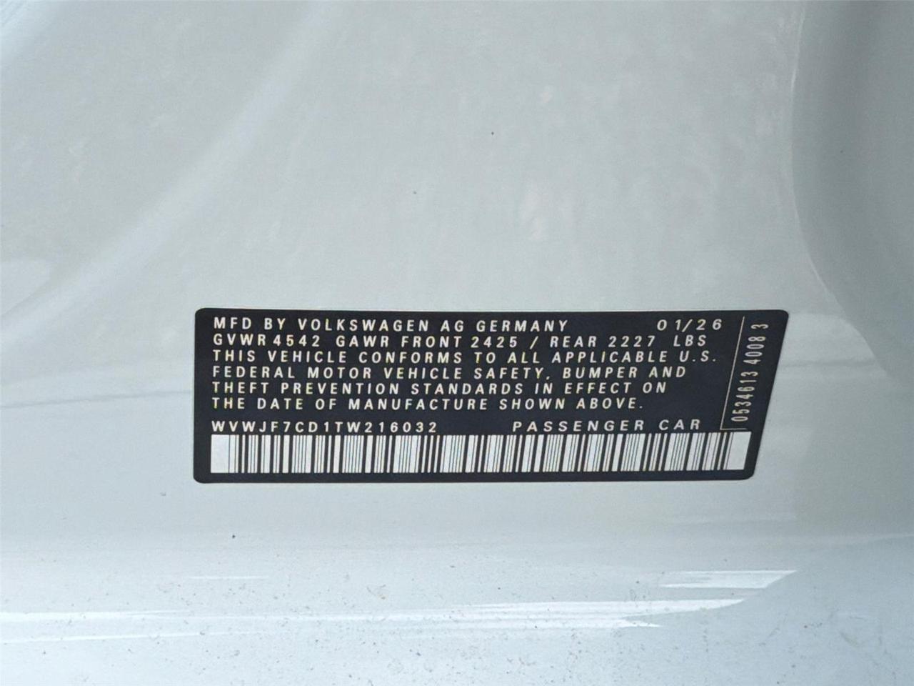 2026 Volkswagen Golf R 2.0T Hagerstown MD