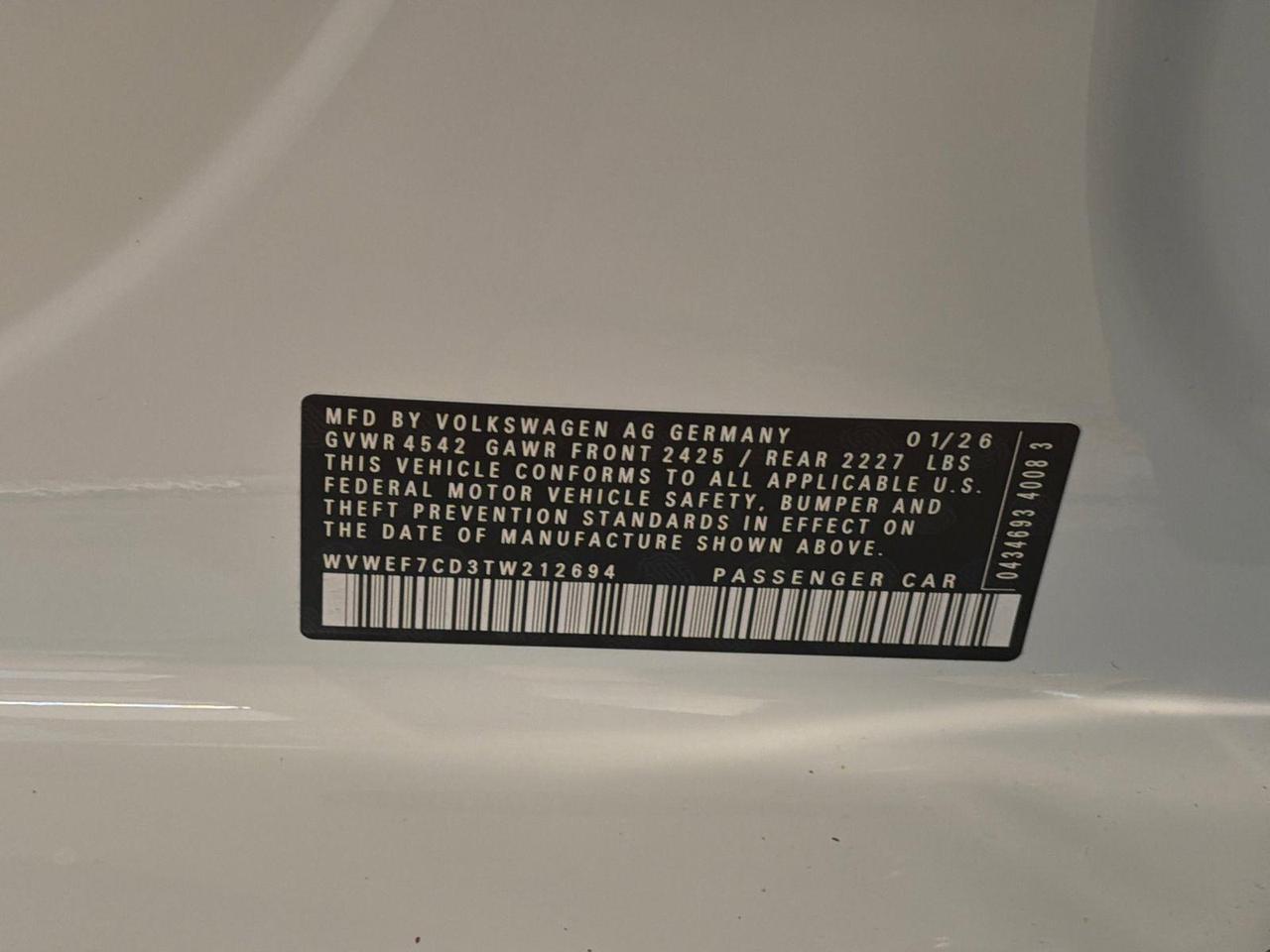 2026 Volkswagen Golf R 2.0T Hagerstown MD