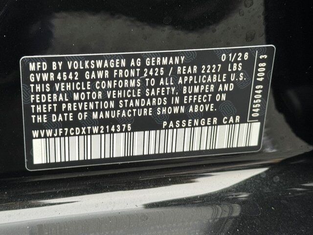 2026 Volkswagen Golf R 2.0T Springfield VA