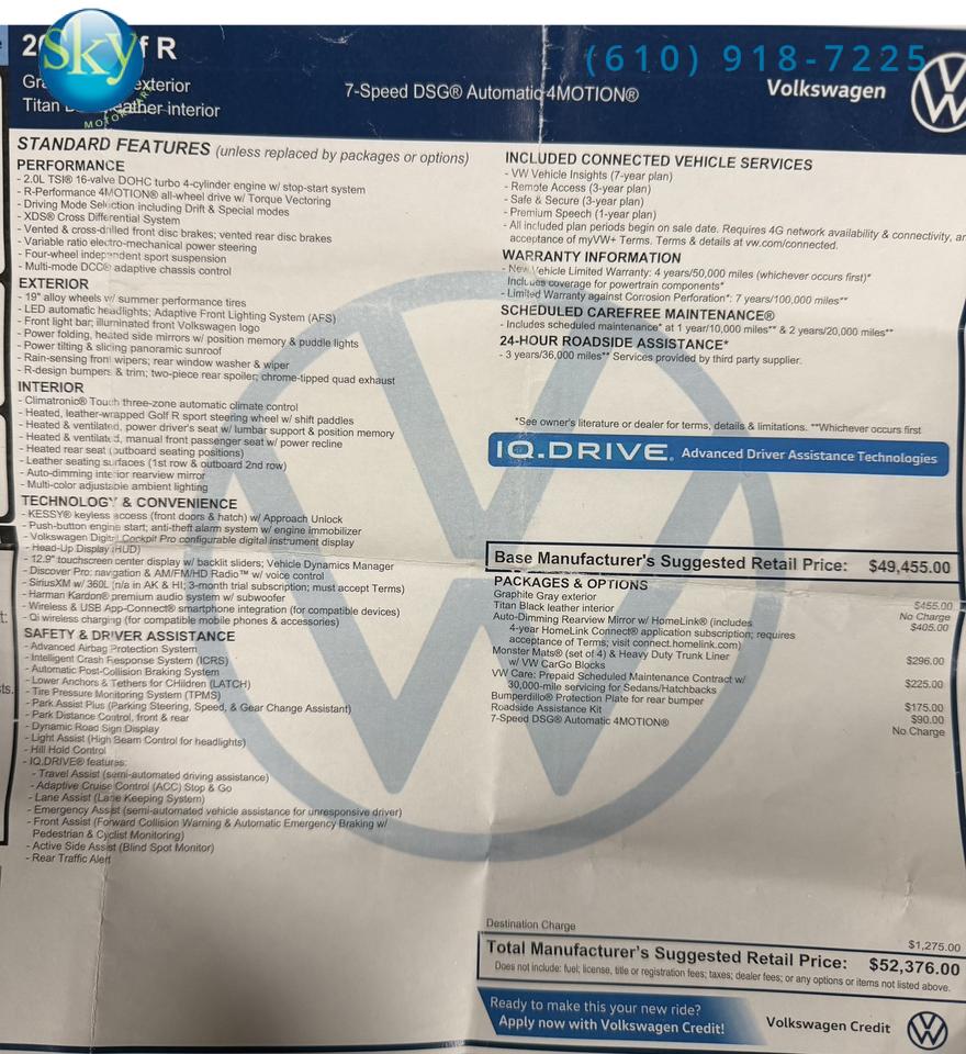 2026 Volkswagen Golf R 4MOTION AWD