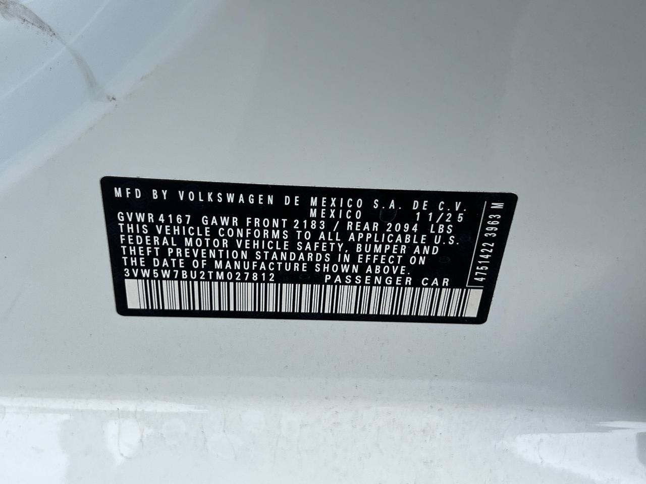 2026 Volkswagen Jetta 1.5T S Hagerstown MD