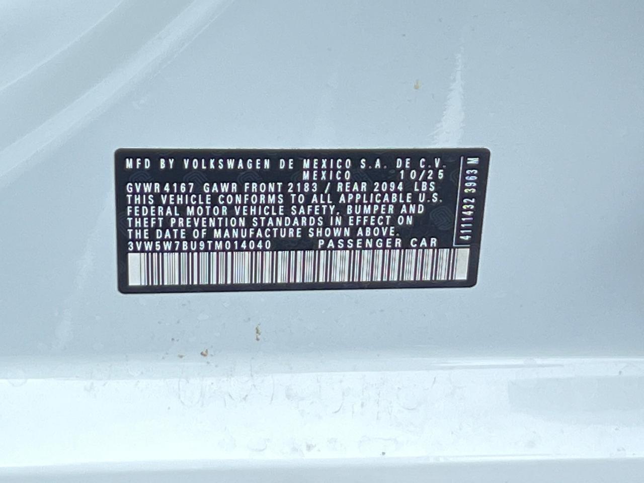 2026 Volkswagen Jetta 1.5T S Hagerstown MD