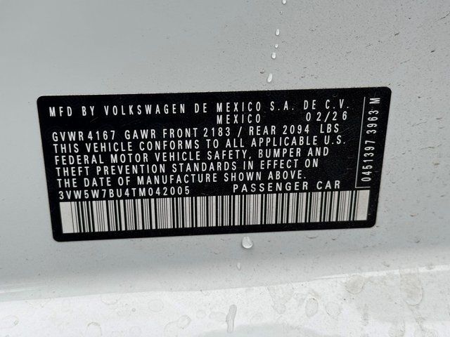 2026 Volkswagen Jetta 1.5T S Springfield VA