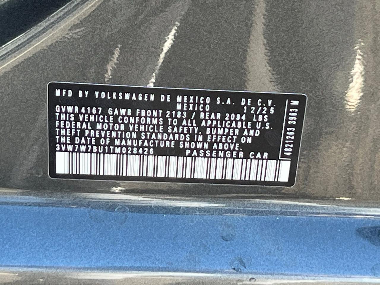 2026 Volkswagen Jetta 1.5T SE Hagerstown MD