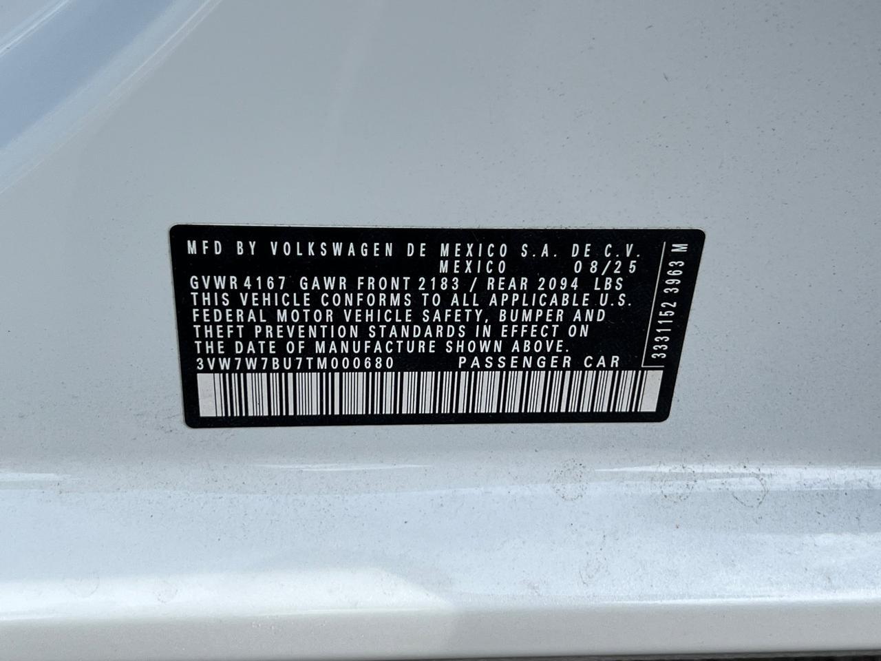 2026 Volkswagen Jetta 1.5T SE Hagerstown MD