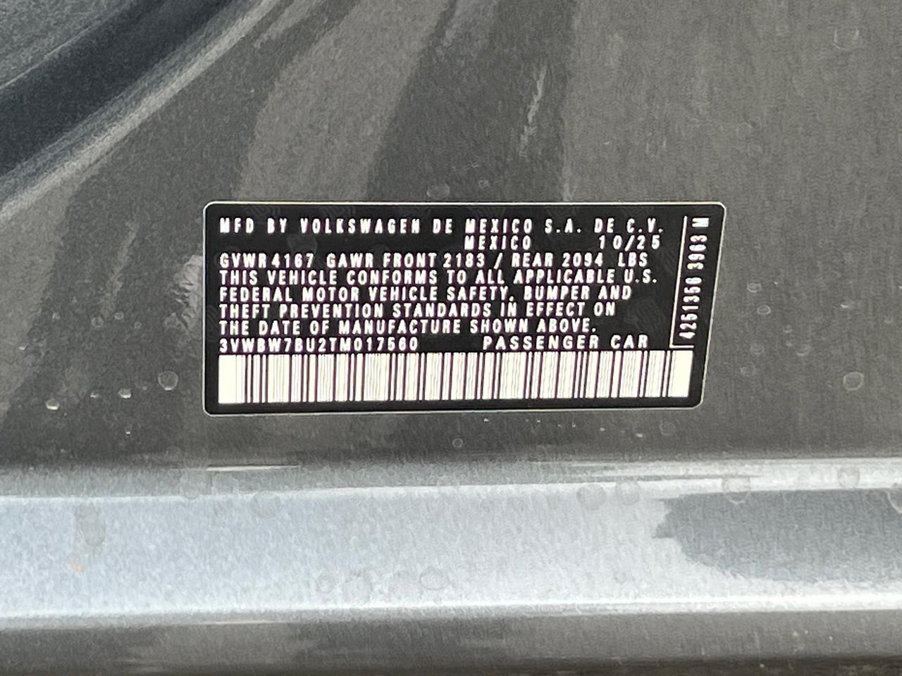 2026 Volkswagen Jetta 1.5T Sport Hagerstown MD