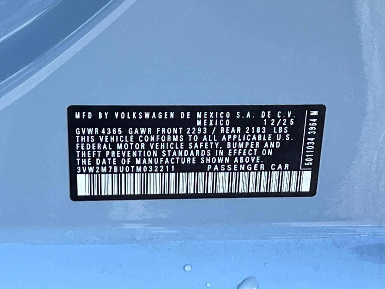 2026 Volkswagen Jetta GLI Autobahn Hagerstown MD